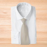 Accessible Beige Solid Färg Slips<br><div class="desc">Accessible Beige Solid Färg</div>