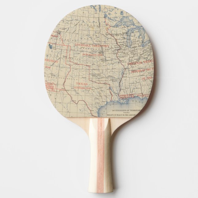 Accessions 1 av territoriet pingisracket (Framsidan)