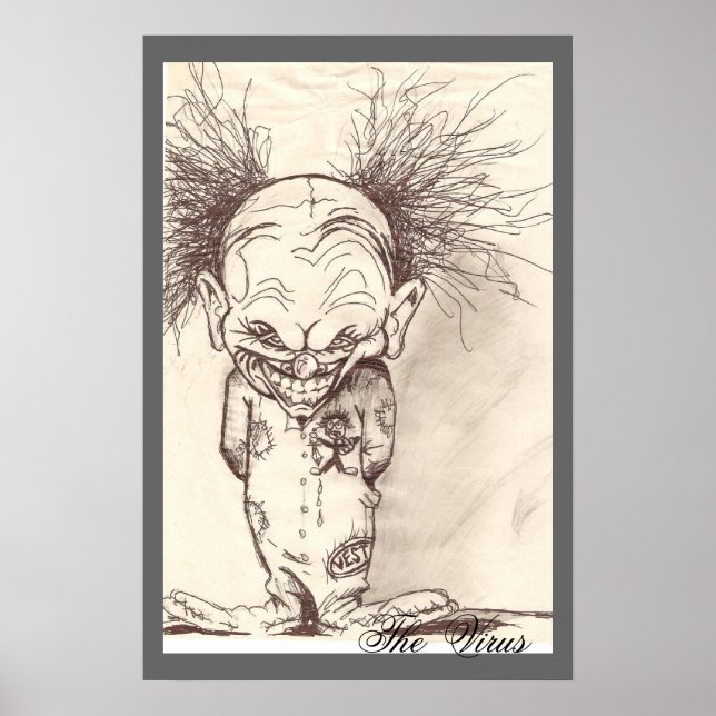 AcCiDeNt ArT 'Clowns of the ANNature' Poster (Framsidan)