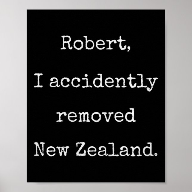 Accidently Removed Nz - Funny Marcus Vr Chat Humor Poster (Framsidan)