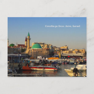 Acco Harbour Vykort