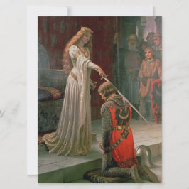 Accolade (av Edmond Blair Leighton) Kort