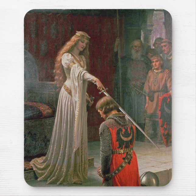 Accolade (av Edmond Blair Leighton) Musmatta (Framsidan)