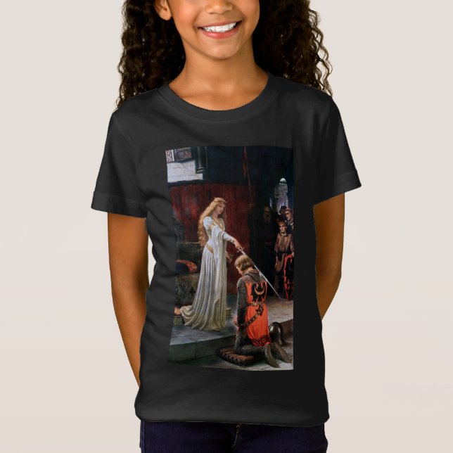Accolade av Edmund Blair Leighton T Shirt (Framsida)