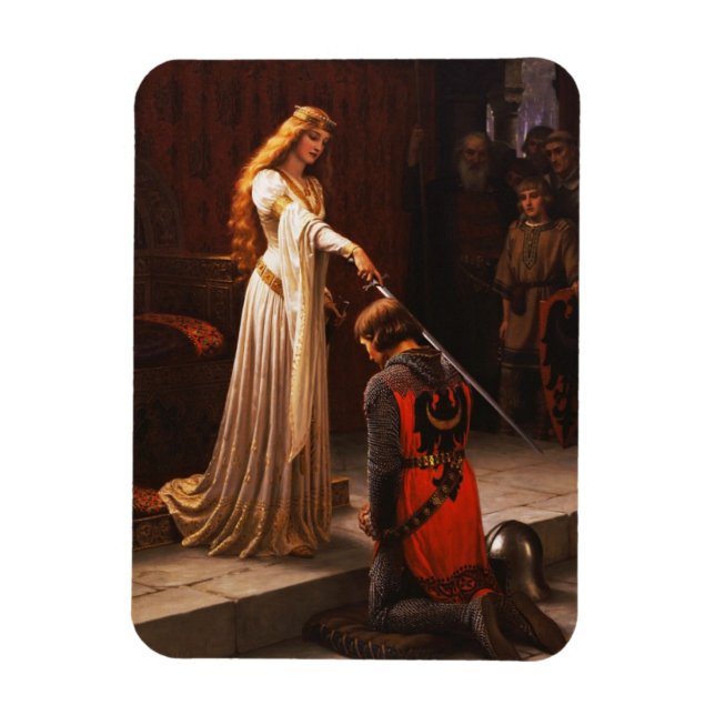 Accolade Edmund Blair Leighton Magnet (Vertikal)