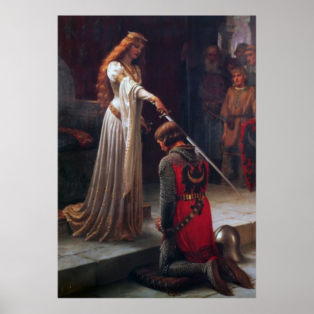 Accolade - Edmund Blair Leighton Poster (Framsidan)