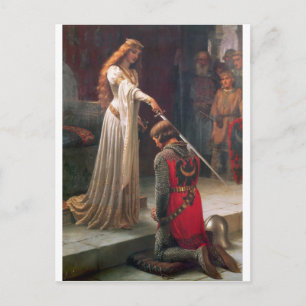 Accolade - Knight Vykort