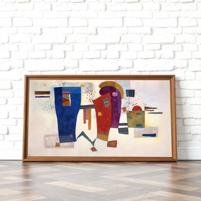 Accompanied Contrast, Kandinsky  Poster (Skapare uppladdad)