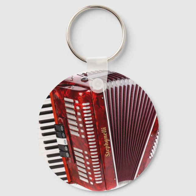 ACCORDIAN MUSICAL INSTRUMENT NYCKELRING (Framsida)