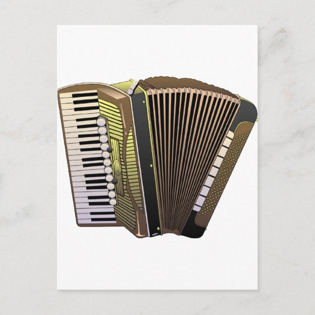 Accordian Vykort (Framsida)