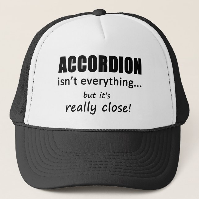 Accordion är inte allt truckerkeps (Framsida)