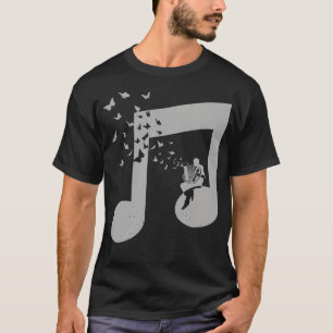 Accordion Butterfly T Shirt
