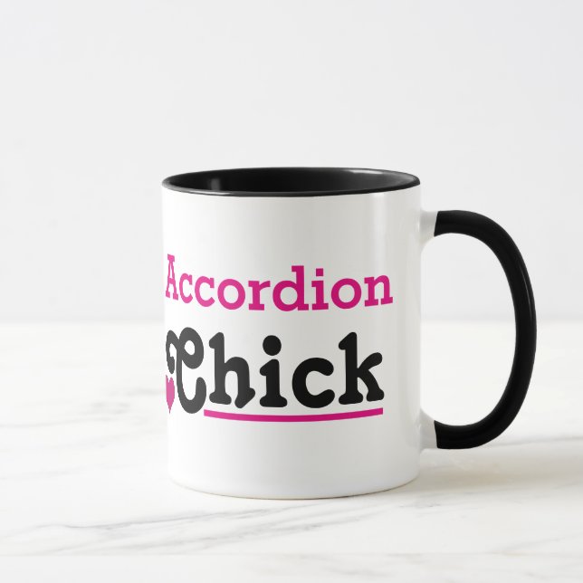 Accordion Chick Mugg (Höger)