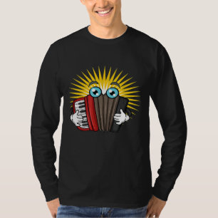 Accordion Design for Music Accordionist T Shirt