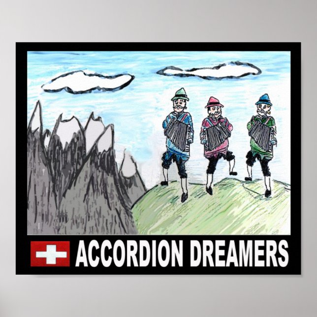Accordion Dreamers Poster (Framsidan)