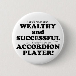 Accordion Förmögen och lyckad Knapp