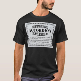 Accordion Licence T-shirt