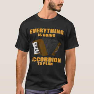 Accordion Manar Women Coola Instrument Player Joke T Shirt