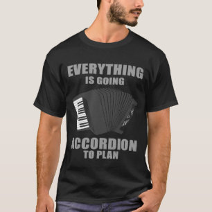 Accordion Manar Women Coola Instrument Player Joke T Shirt