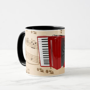 Accordion Music, populär design, Mugg