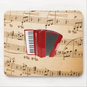 Accordion Music, populär design, Musmatta