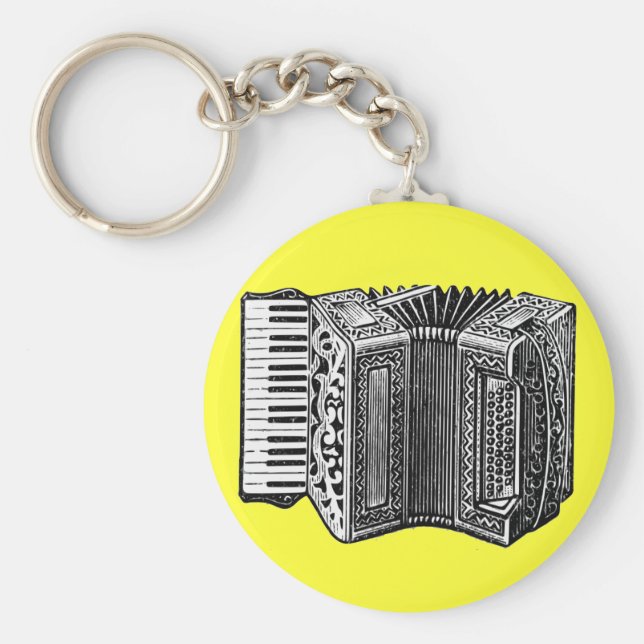 Accordion Nyckelring (Framsidan)