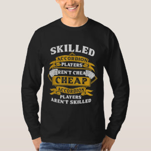 Accordion Player Billigt Accordionist Da1 T Shirt