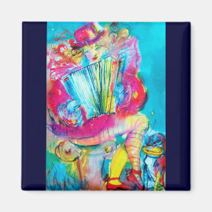 ACCORDION PLAYER I KVÄLL MAGNET