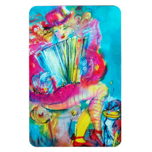 ACCORDION PLAYER I KVÄLL MAGNET