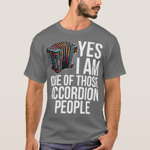 Accordion Player T Shirt