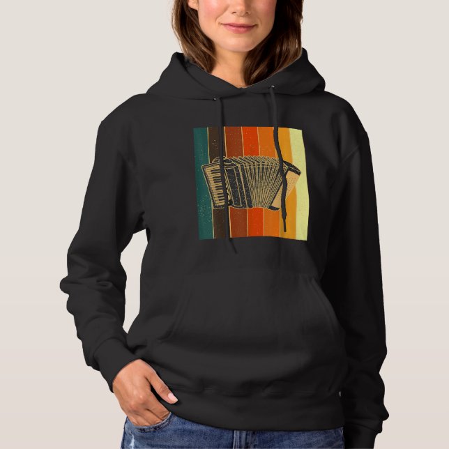 Accordion Styrian Accordion Retro Styrian Harmonic T Shirt (Framsida)