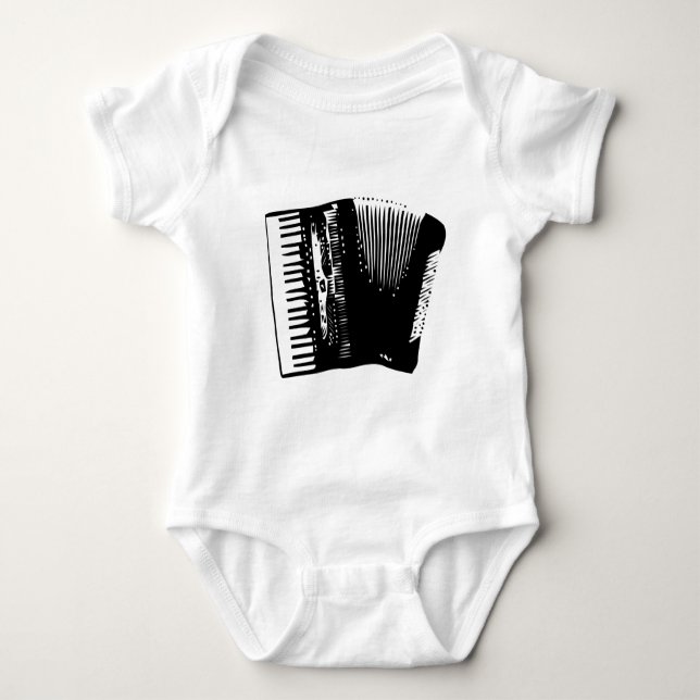 accordion tee shirt (Framsida)