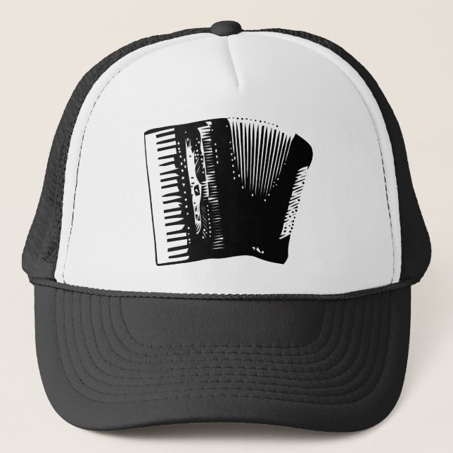 accordion truckerkeps (Framsida)