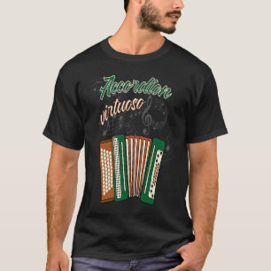 accordion virtuoso-musikinstrument accordion play t shirt