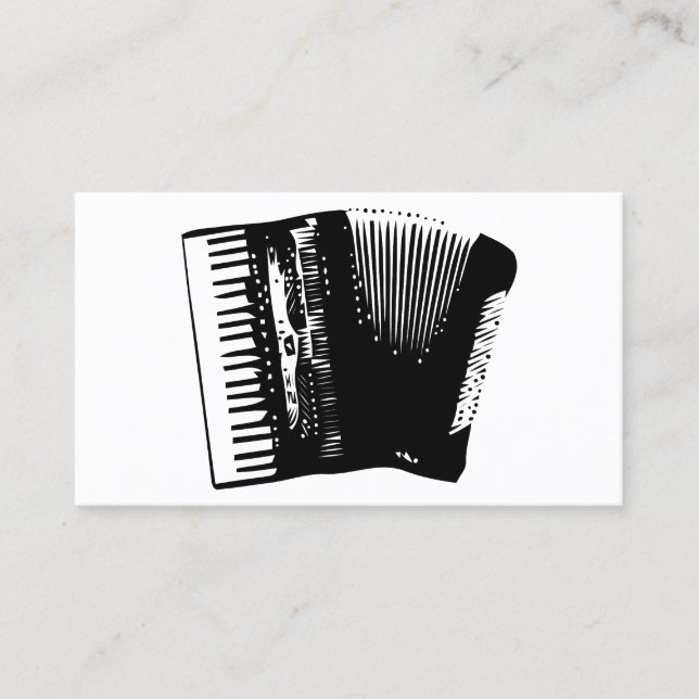 accordion. visitkort (Framsida)
