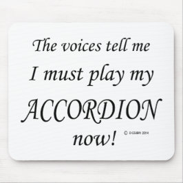 Accordion Voices säger att måste spela Musmatta