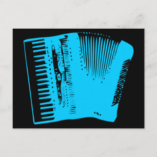 accordion vykort