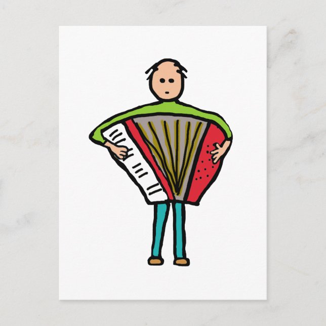 Accordion Vykort (Framsida)