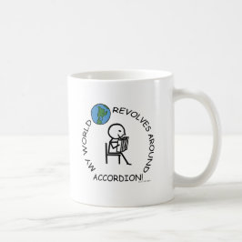 Accordion - World Revolves runt Kaffemugg