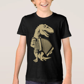 Accordionist Choir Instrument Dinosaur Luft acci T Shirt