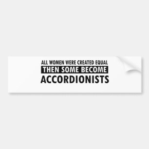 Accordionistsmusikdesigner Bildekal