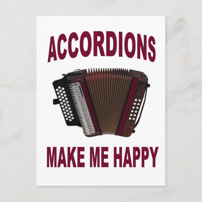 ACCORDIONS HAPPY.jpg Vykort (Framsida)