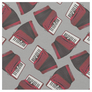 Accordions Music Grått Tyg