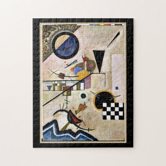 Accords Oppositions, abstrakt konst av Kandinsky Pussel (Vertikal)