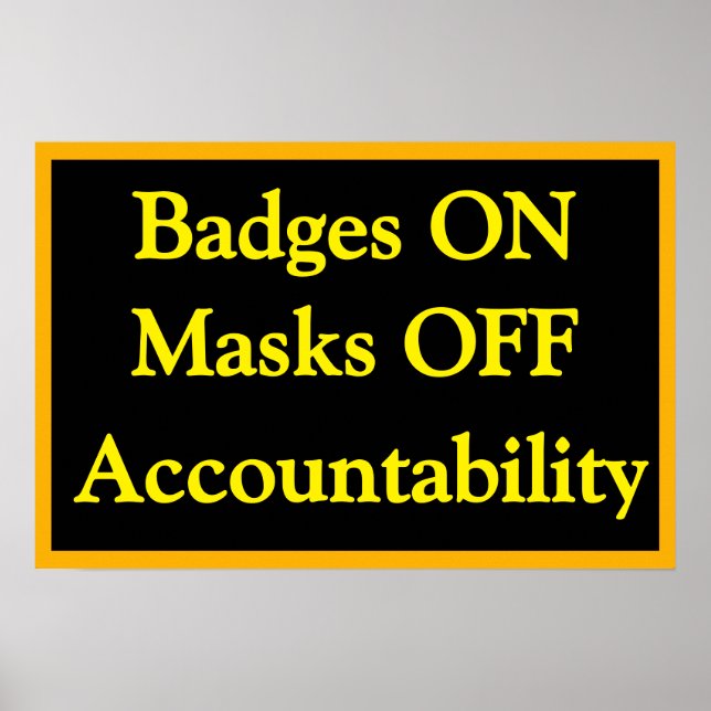 Accountability Poster (Framsidan)