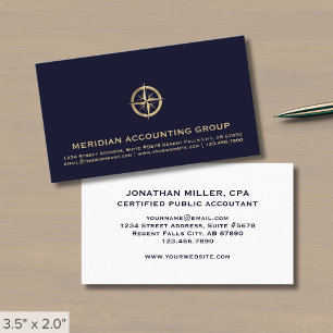 Accountant CPA-Professionell Visitkort