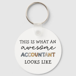 Accountant Funny Fantastisk Accountant CPA Gift Nyckelring