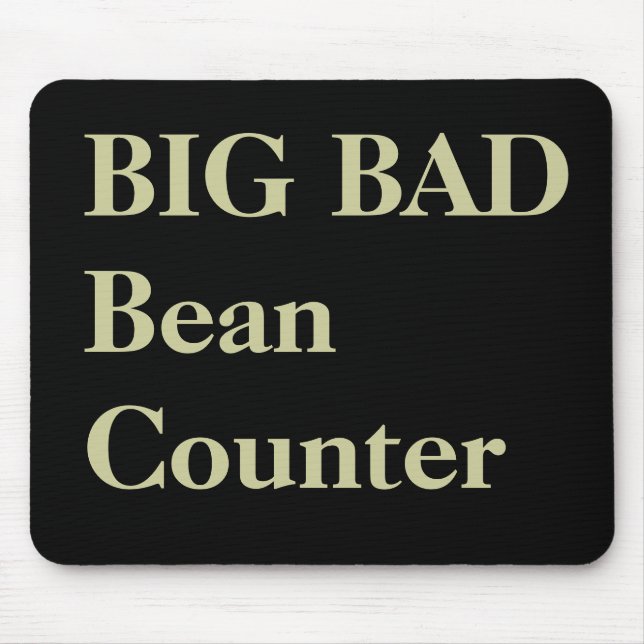 Accountant Funny Nickname - Bad Beancounter Musmatta (Framsidan)