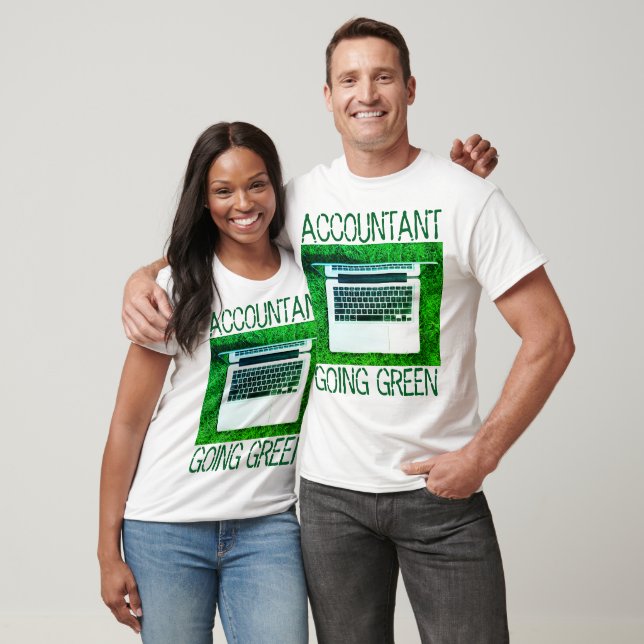 "Accountant Going Grönt" T-Shirt (Unisex)