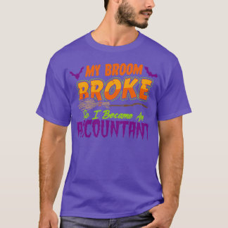 Accountant Haloween roligt 2 T Shirt